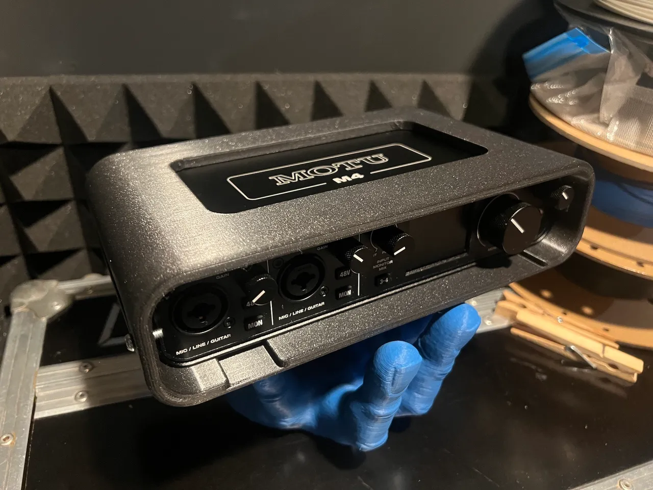 Motu M4 protection case by Lebkuchen | Download free STL model