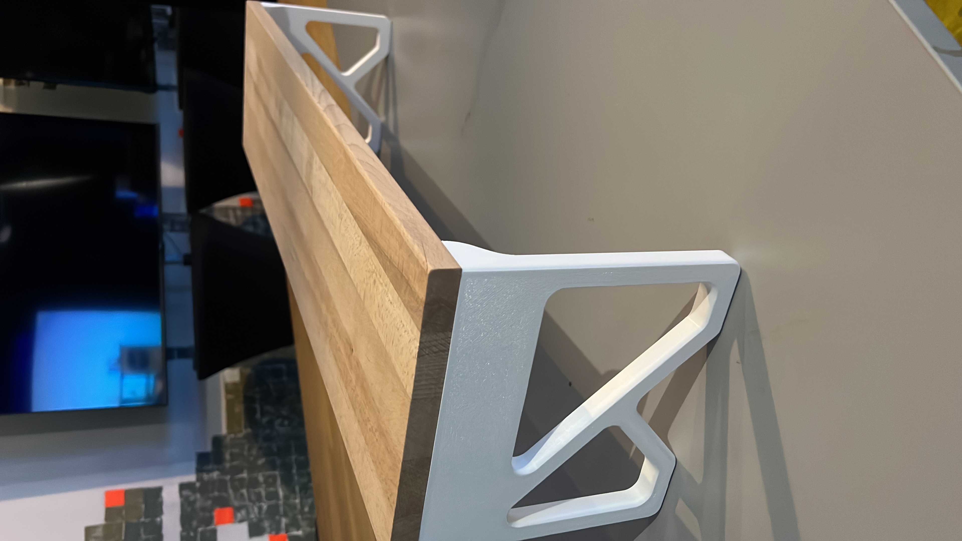 Table shelf - bigger and higher and bigger.