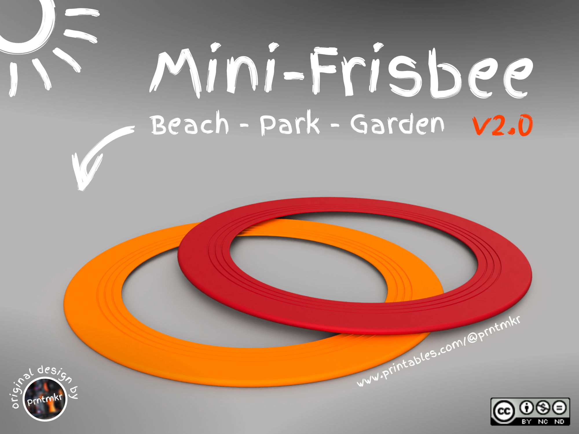 Mini FRISBEE For Beach Park Garden By Prntmkr Always A Good Print mini-frisbee-for-beach-park-garden-by-prntmkr-always-a-good-print