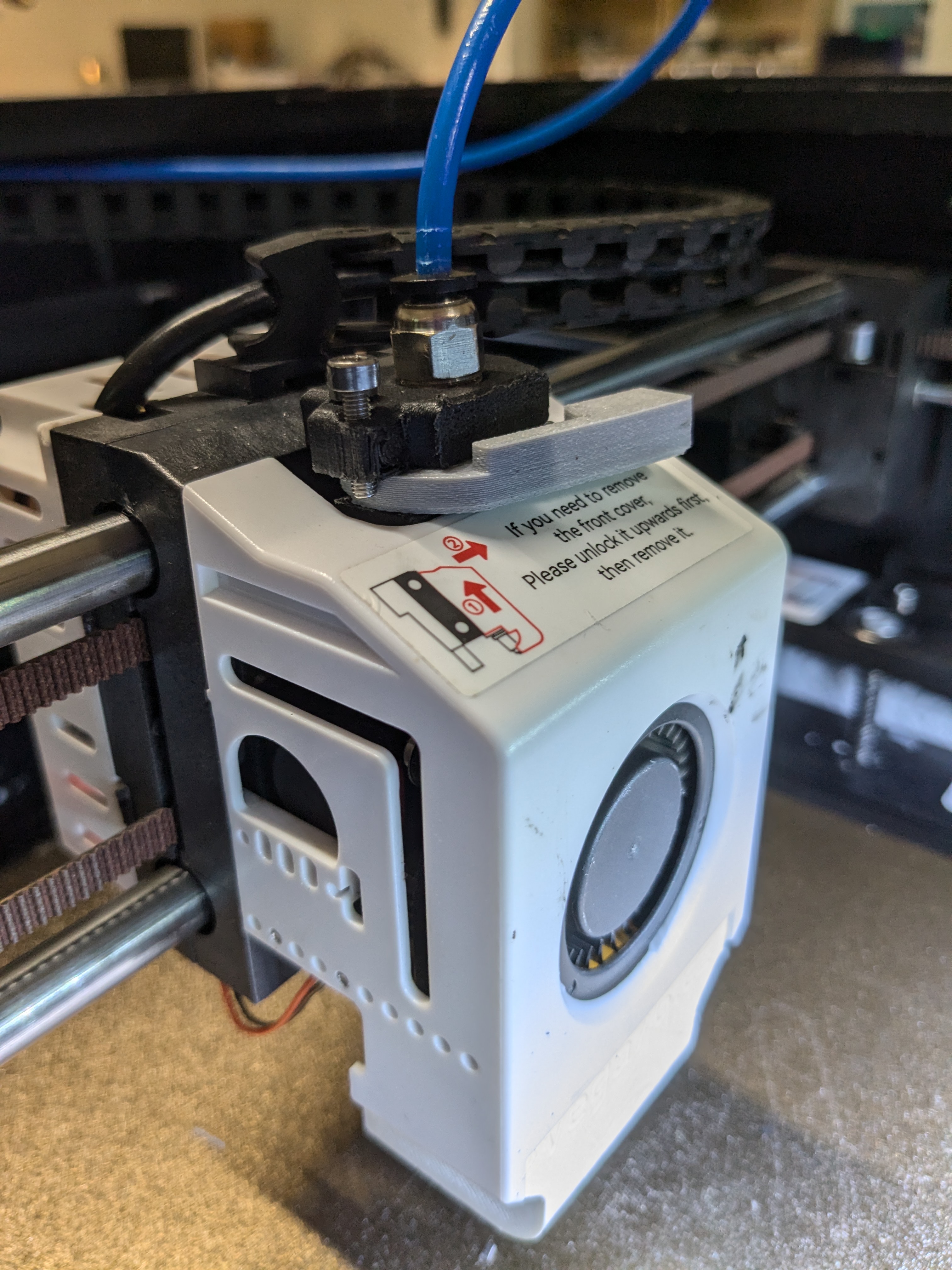 Filament cutter for x plus/smart/max 3 toolhead