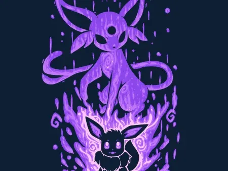 Eevee/Espeon Evolution Hueforge Art