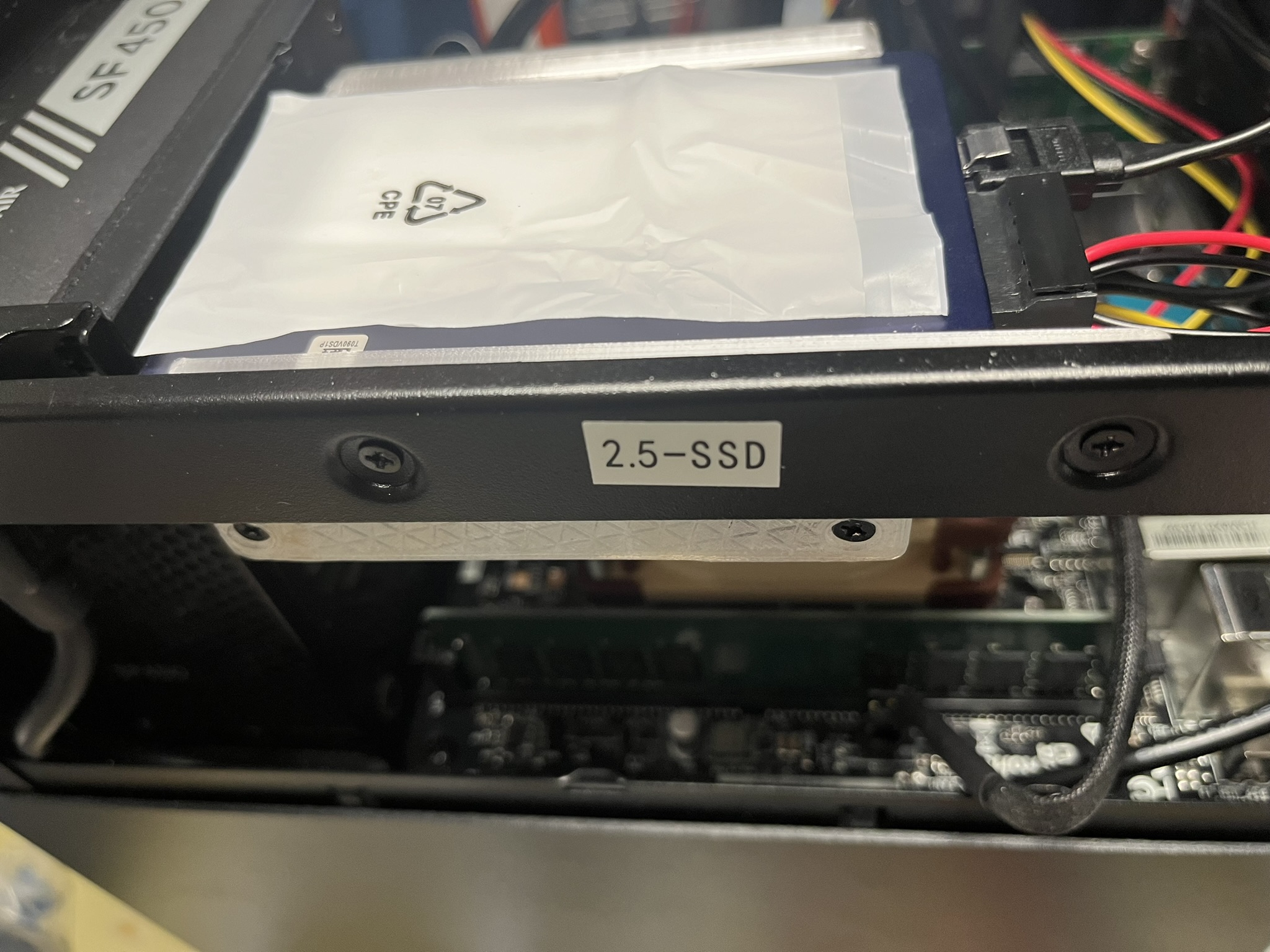 Jonsbo N3 SSD adapter