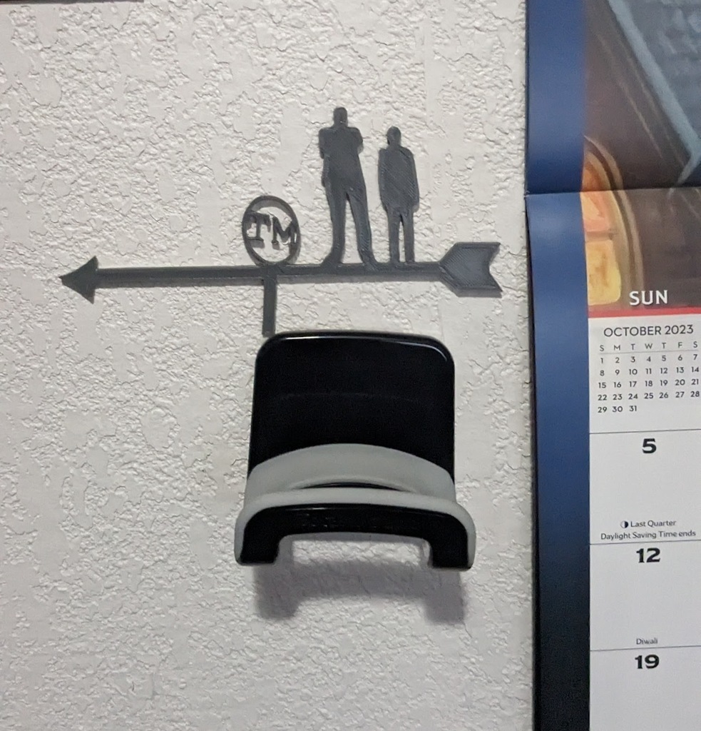 Taskmaster silhouette Weather Vane Wall decor by jeremy sellers