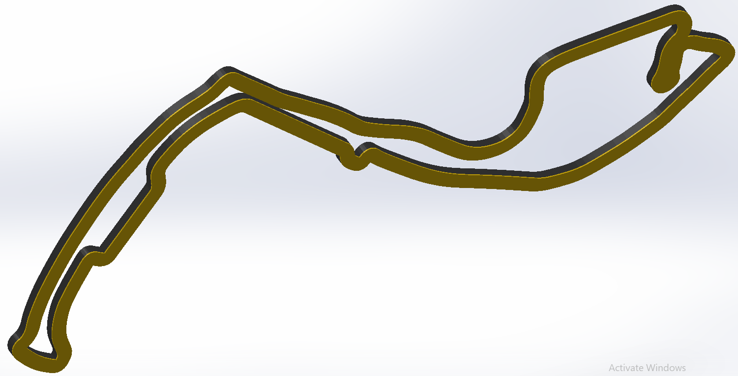 Formula 1 - Circuit de Monaco LED Lamp