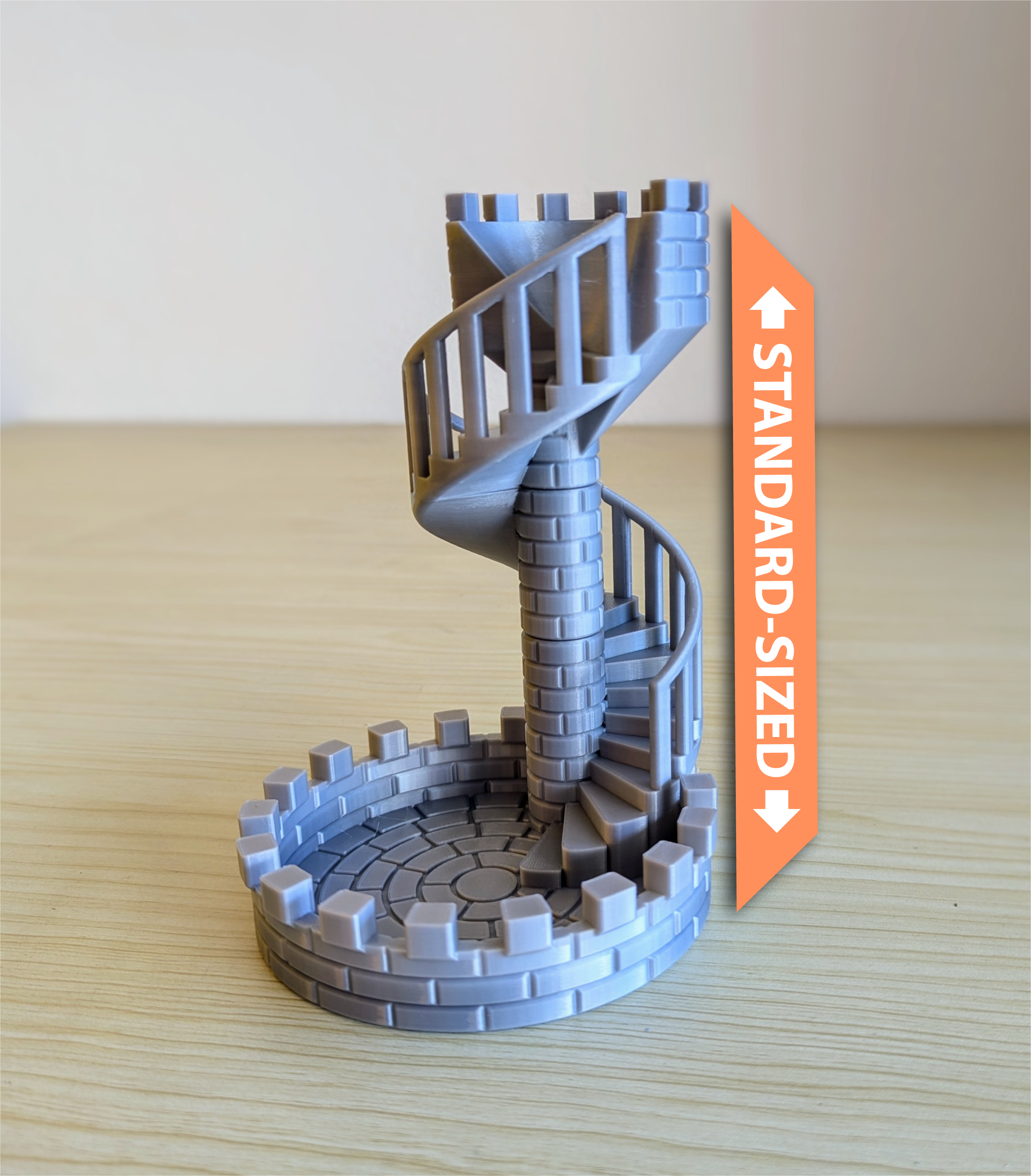 Modular Dice Tower Castle Stairs por RxR Descargar modelo STL Modular Dice Tower Castle Stairs por RxR Descargar modelo STL