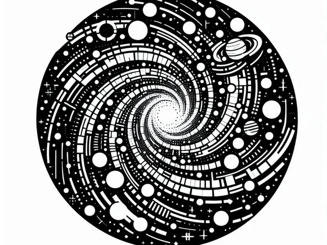 Wall art: Galaxy 2 (four colours)