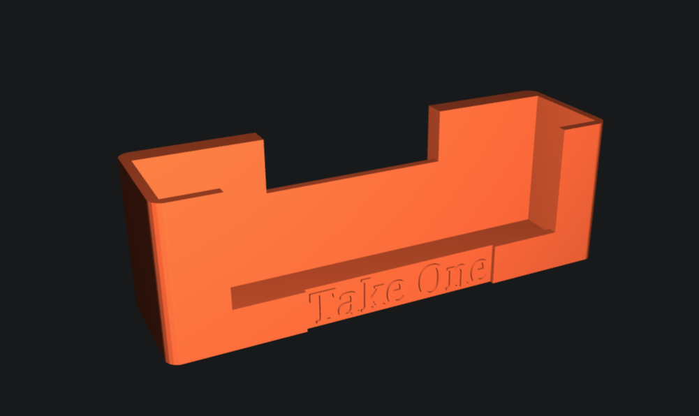 Basic Business Card Holder Magnetic