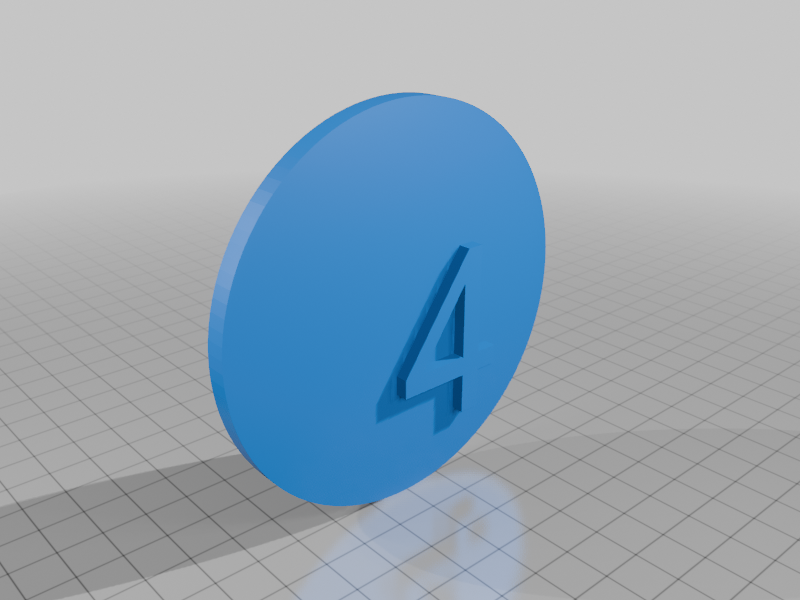 Miniatura 9 do modelo 3D WEEDING TABLE NUMBERS