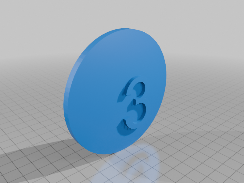 Miniatura 11 do modelo 3D WEEDING TABLE NUMBERS