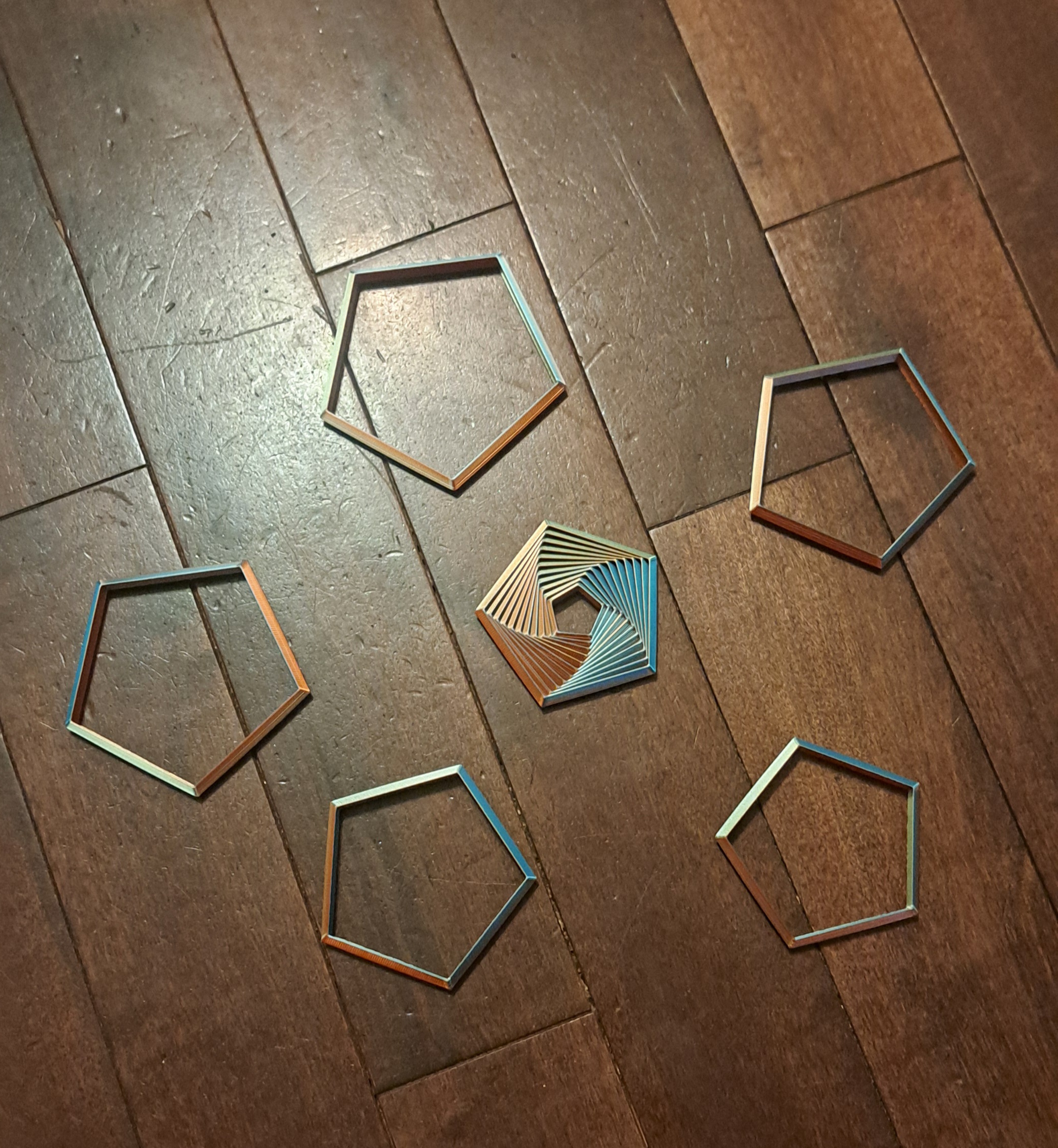 Miniatura 3 do modelo 3D Fidget Pentagon