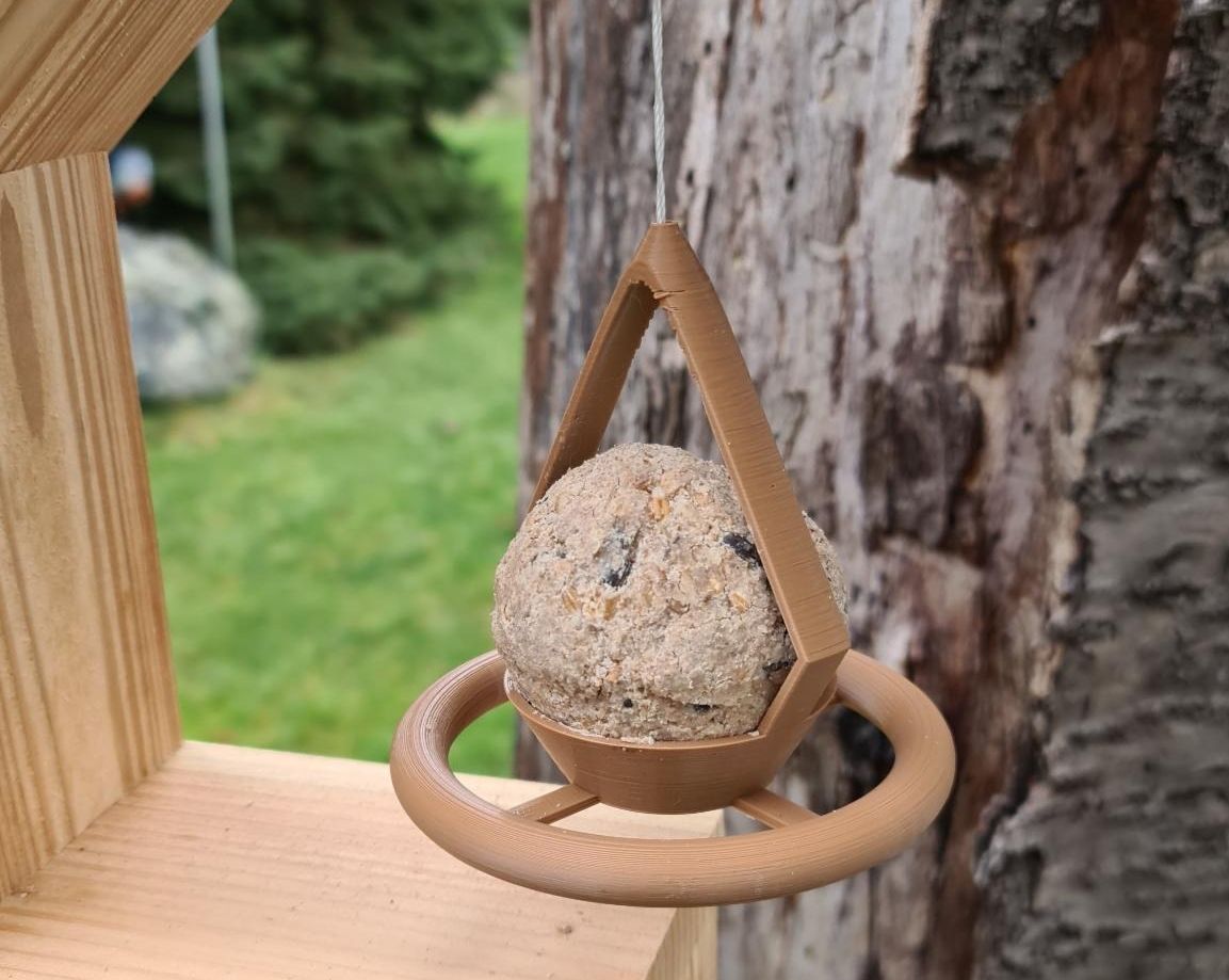 Titmouse dumplings holder - Meisenknödel Halter