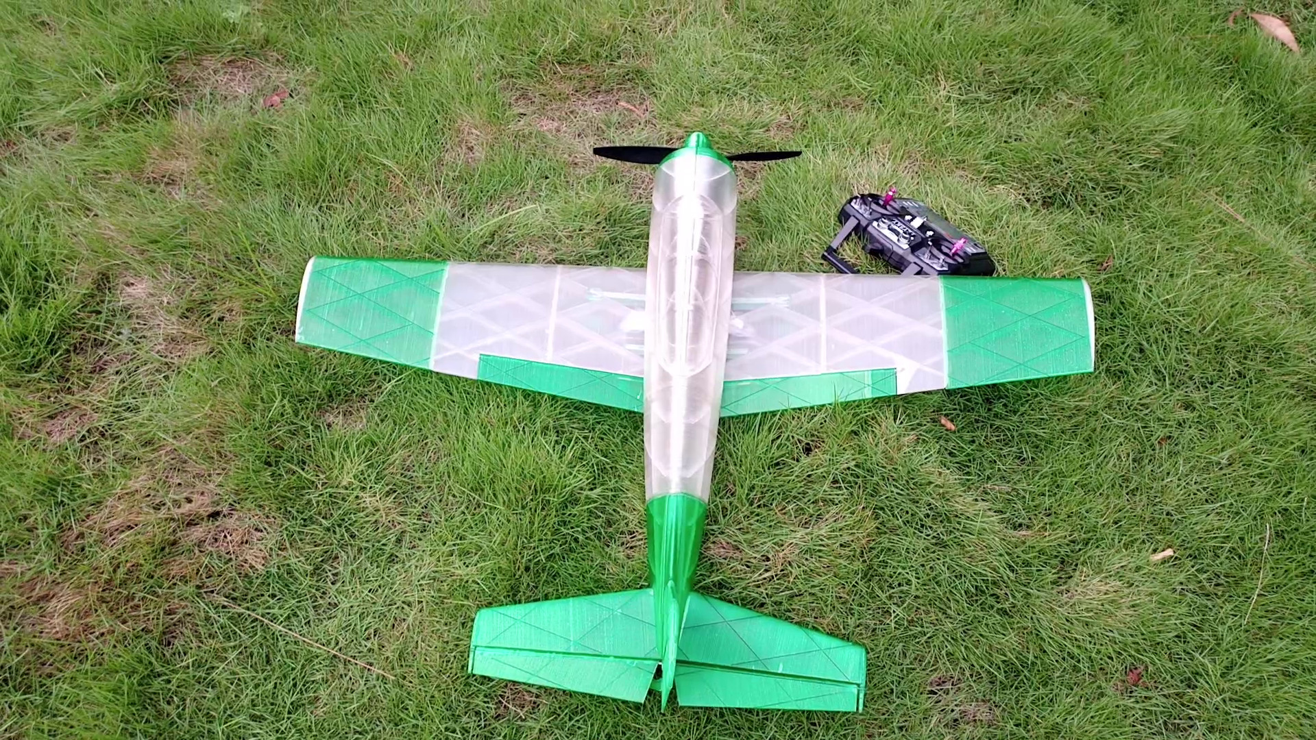 RC 3D PRINTED PLANE WITH RECYCLED PET FILAMENT