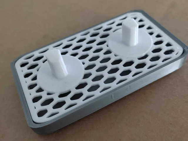 Electric toothbrush holder (for 1 or 2)