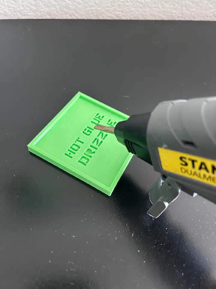 Hot Glu Gun Drizzle pad by The3DPirate | Download free STL model ...