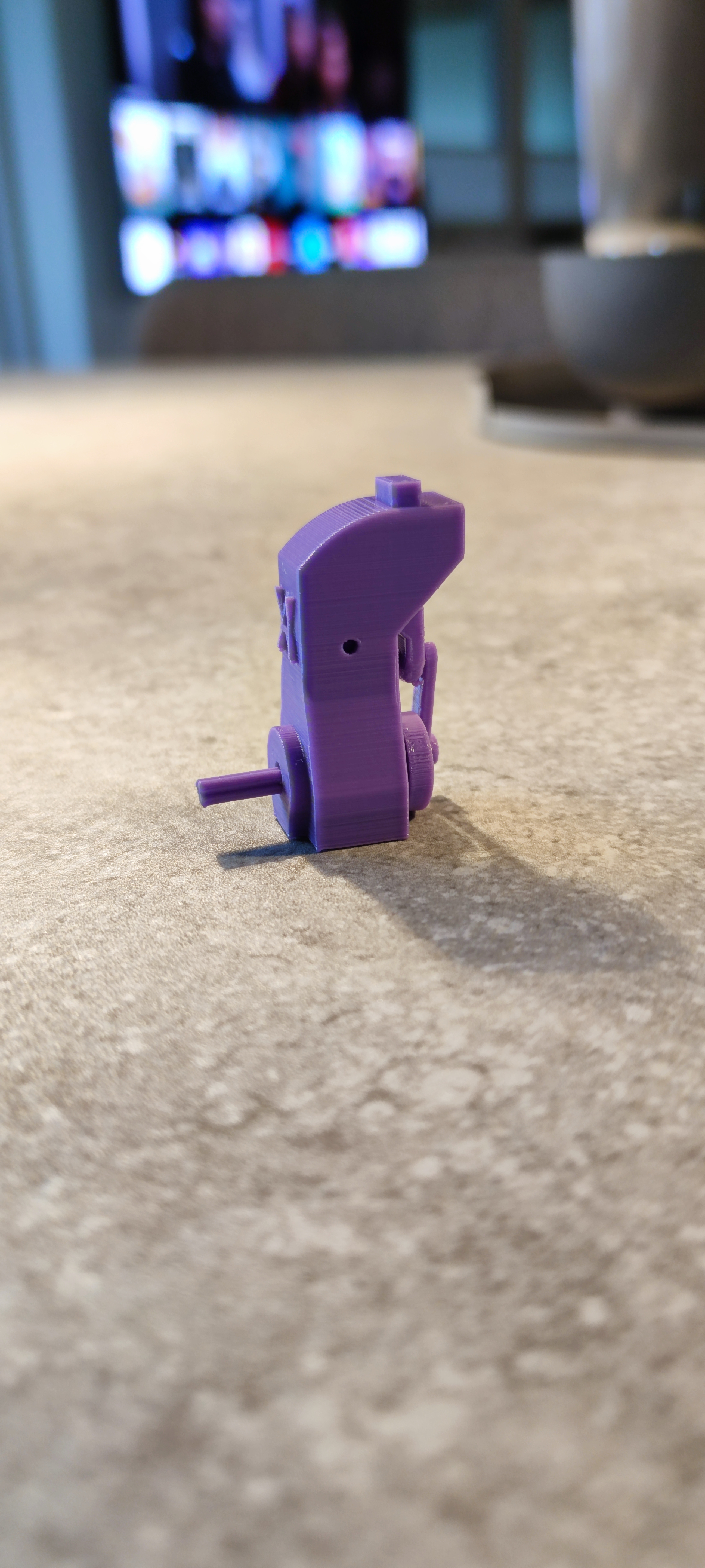 print in place air engine (no suport, no assembly)