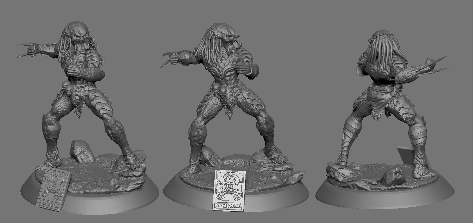 Miniatura 4 do modelo 3D Predator Bust