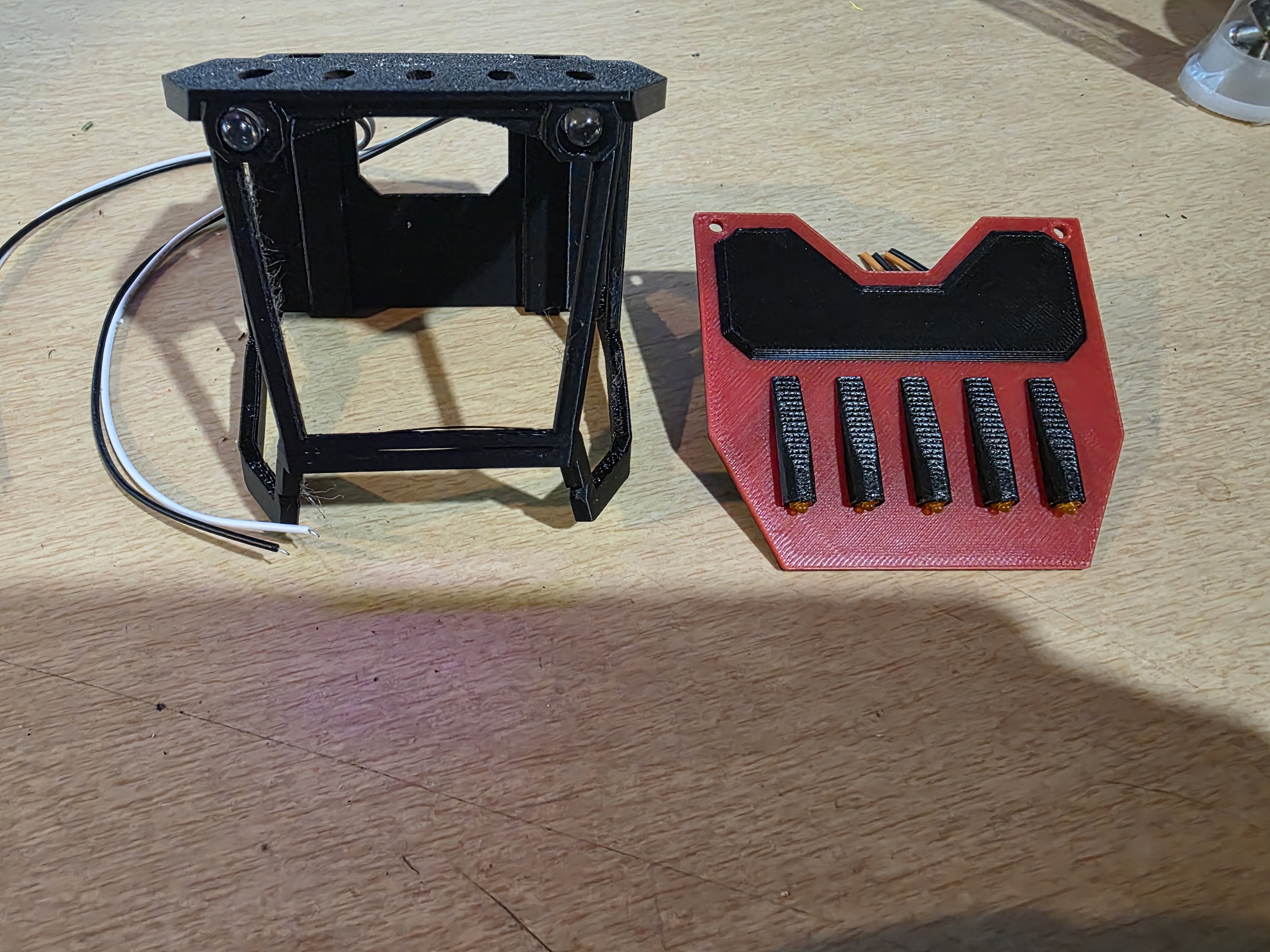 Led marker lights on cab
