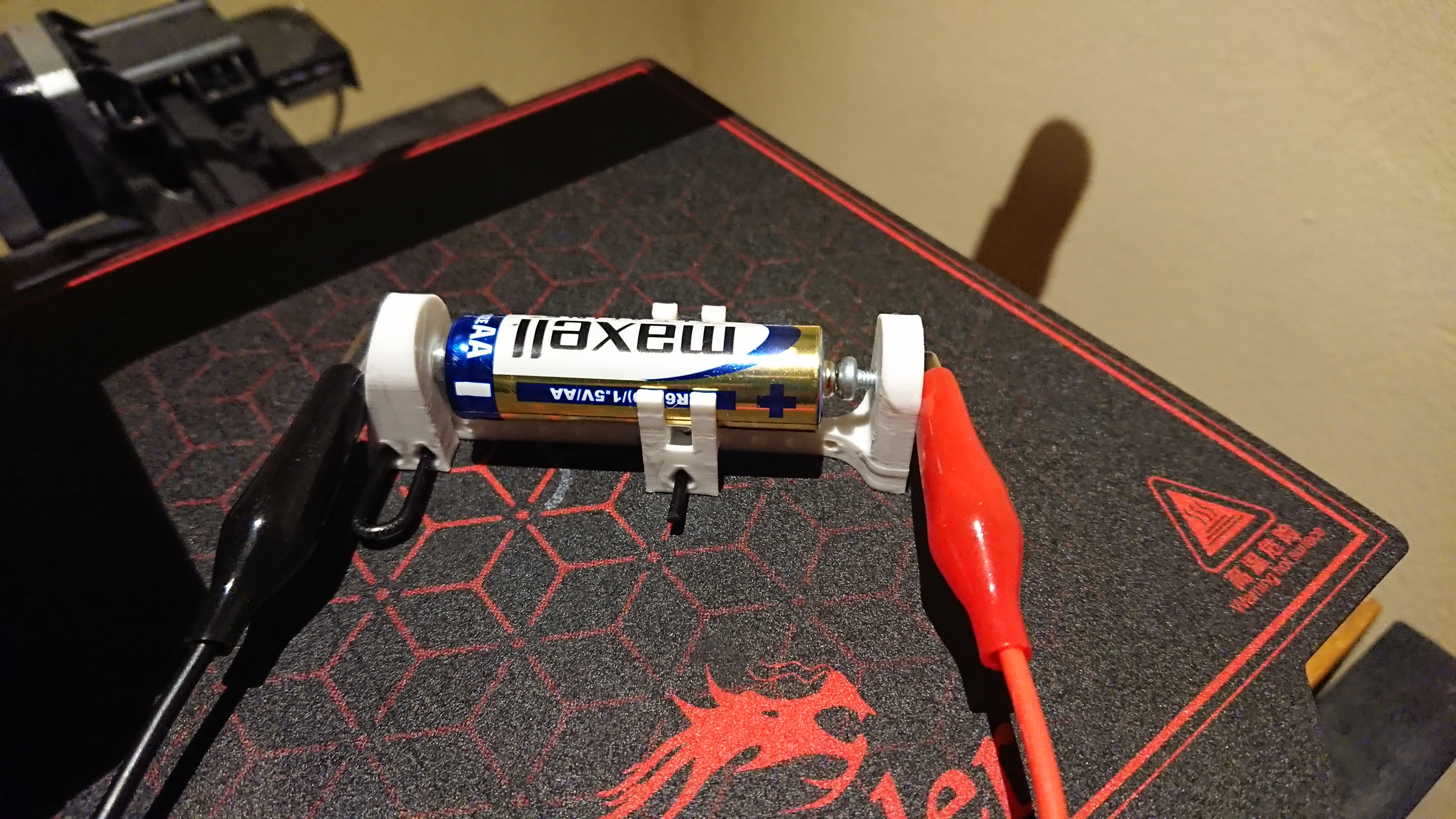 Universal prototyping battery stand