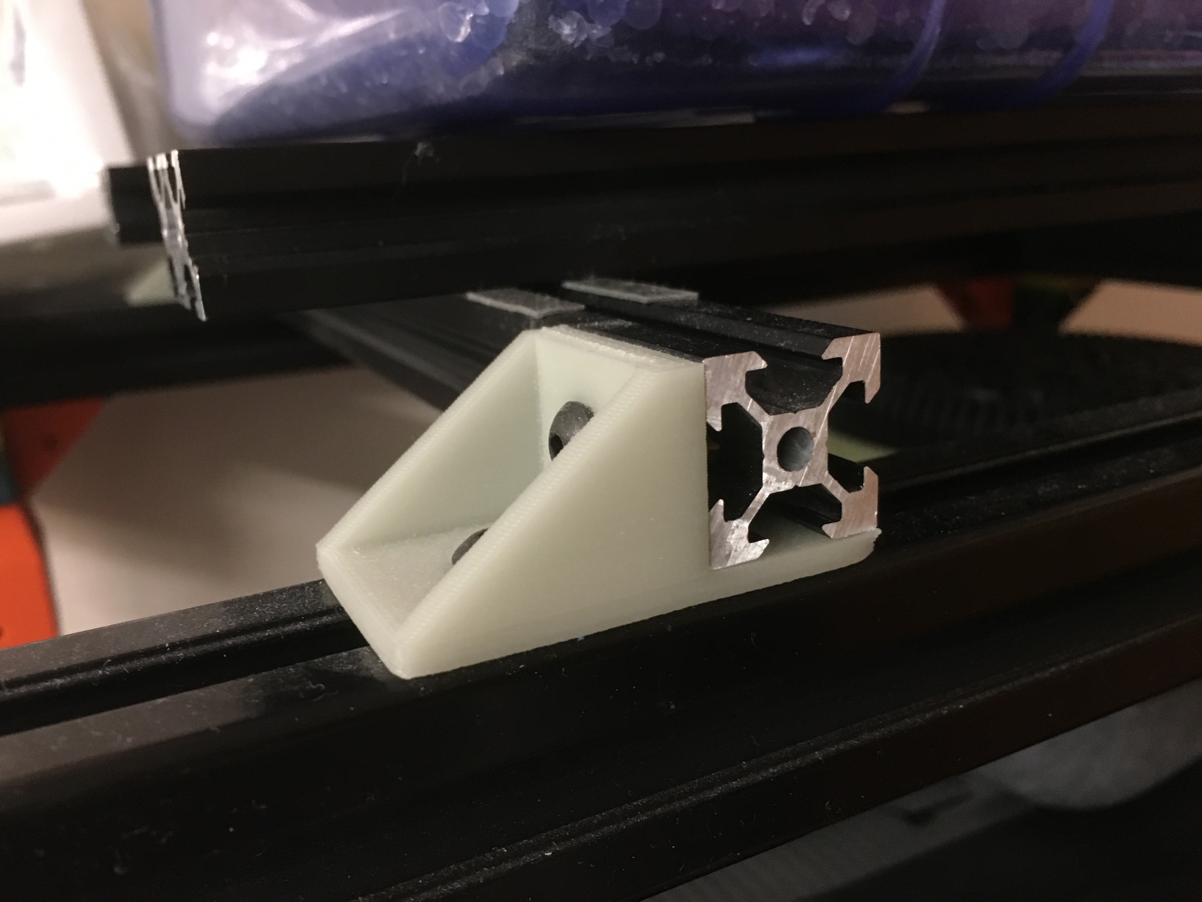 2020 extrusion to 3030 extrusion connector