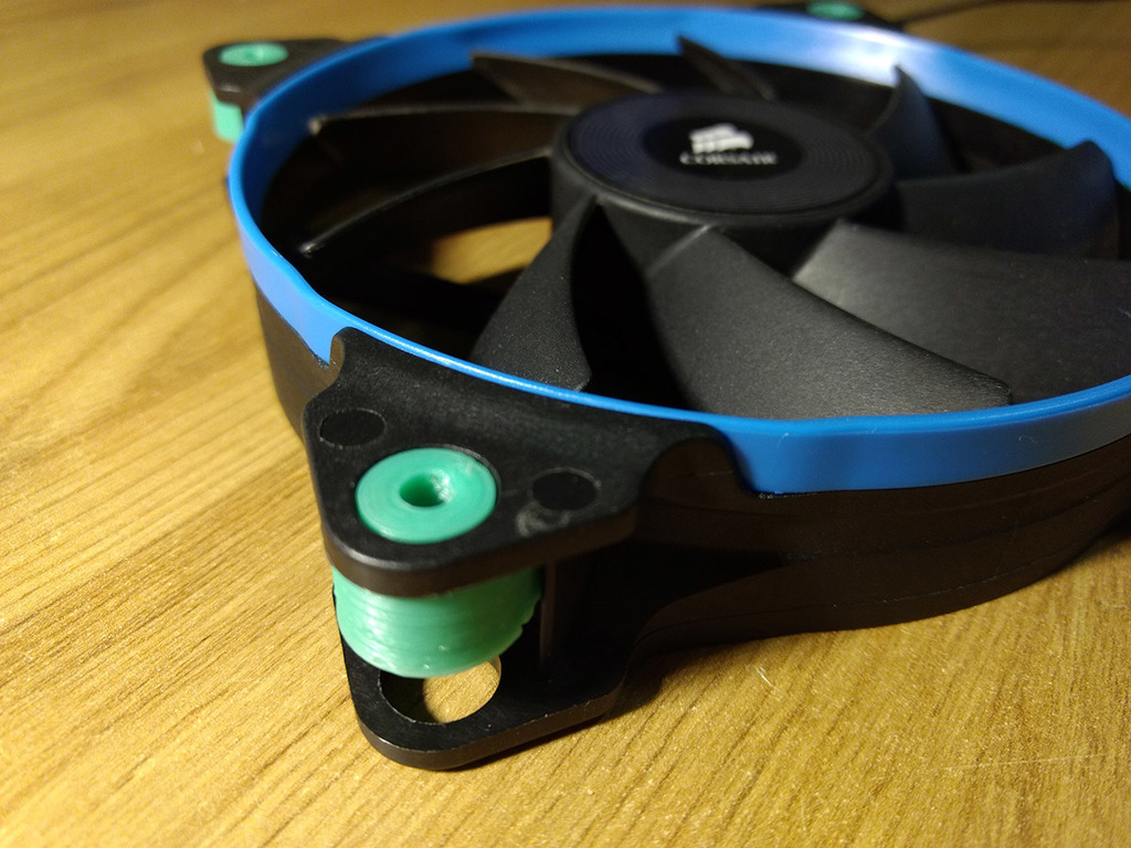 Corsair Fan Snap Grommet Replacement SP120 AF120