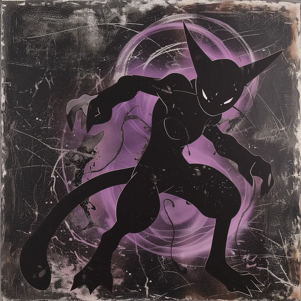 Hueforge-Pokémon-Mewtwo by 3D Smart | Download free STL model ...