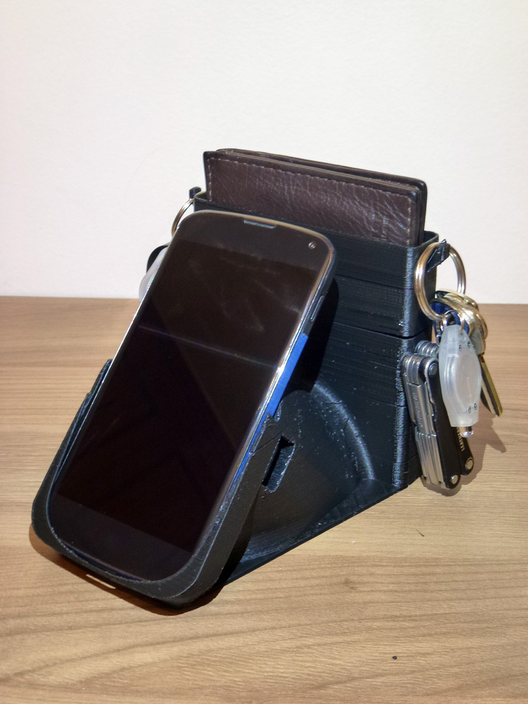 Nexus 4 Charging Dock - Plus keys and wallet