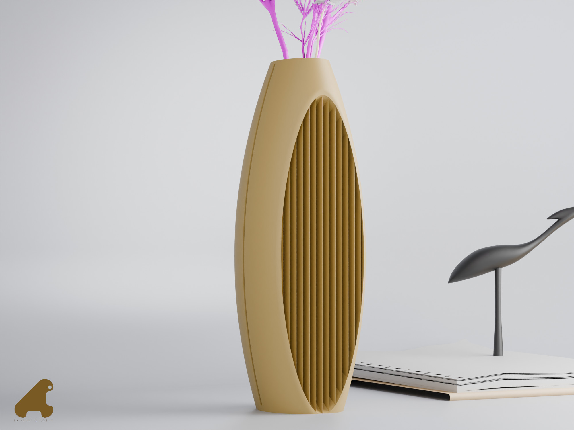 VASE CALANDRE- TOMISHAPE