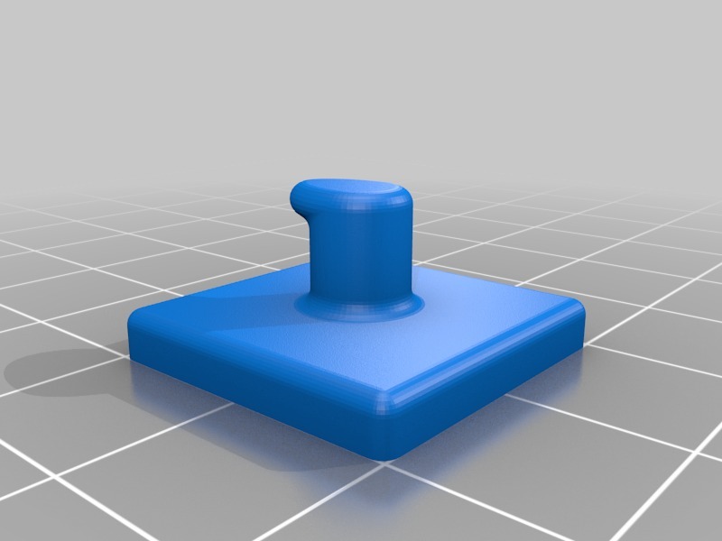 Miniatura 5 do modelo 3D Small Wall Hook - No-nail - Rounded