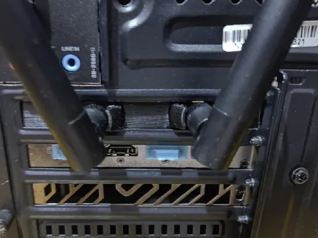 Dual WiFi Antenna Bracket - regular PCI(e) edition