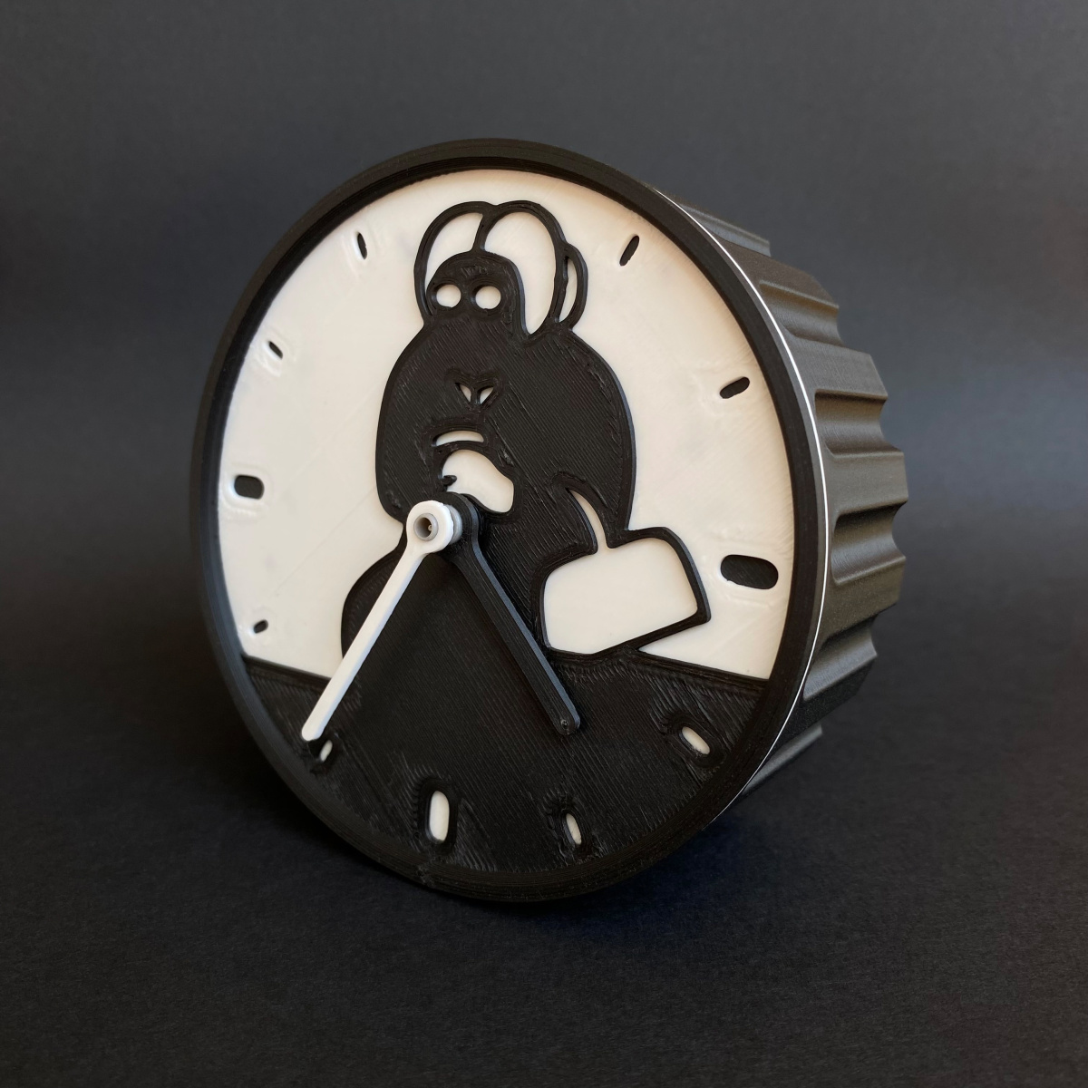 Creepy old lady from Vienna clock
