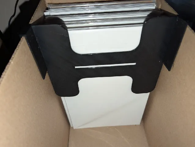 Comic box book support