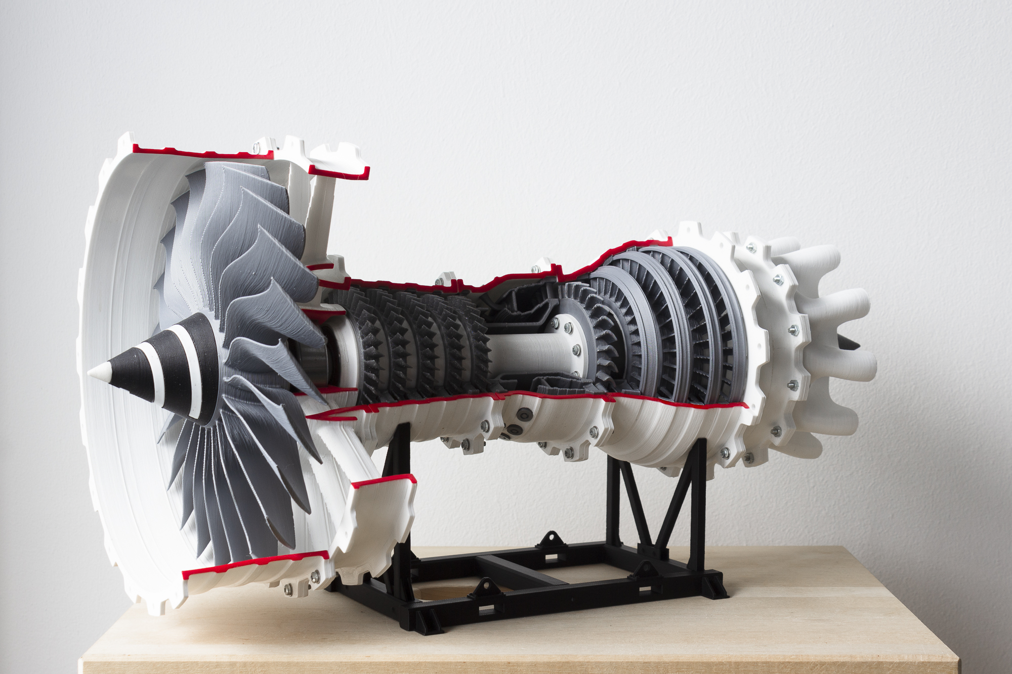 Jet Engine (High bypass turbofan) display stand by Tmpx64 | Download ...