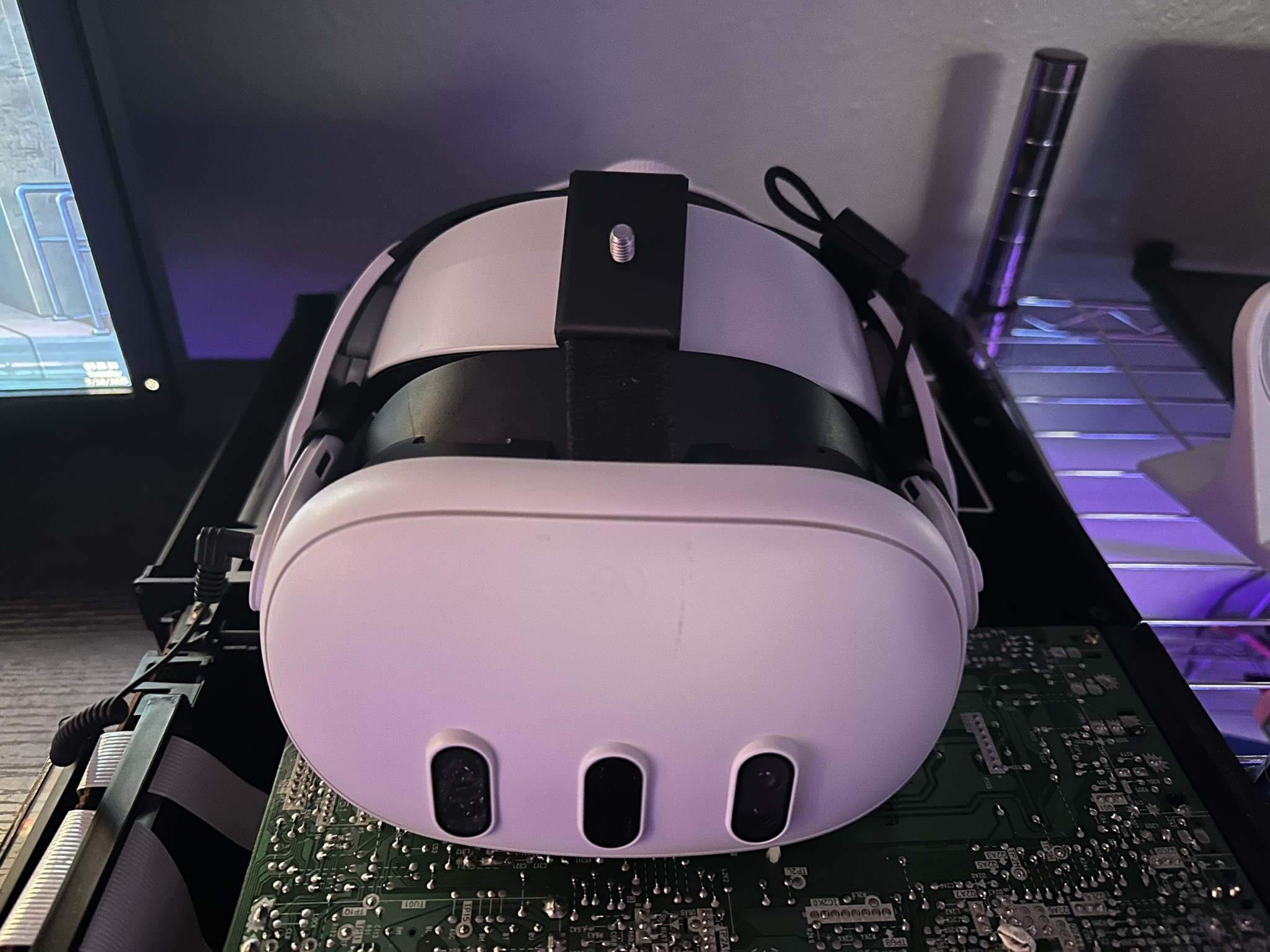Tracker mount for BoboVR M3 Headstrap