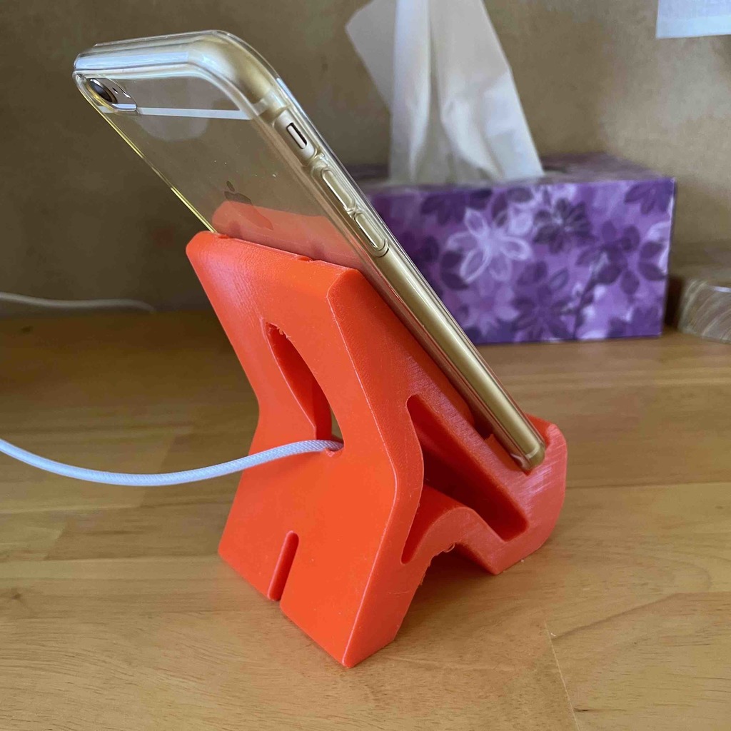 Phone Stand (Apple, Android, etc) by Perplexed | Download free STL ...