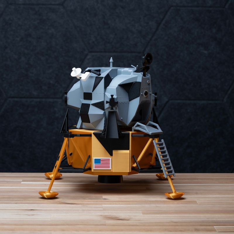 Lunar Lander Kit (No Support, No AMS, No Glue) by The Kit Kiln ...