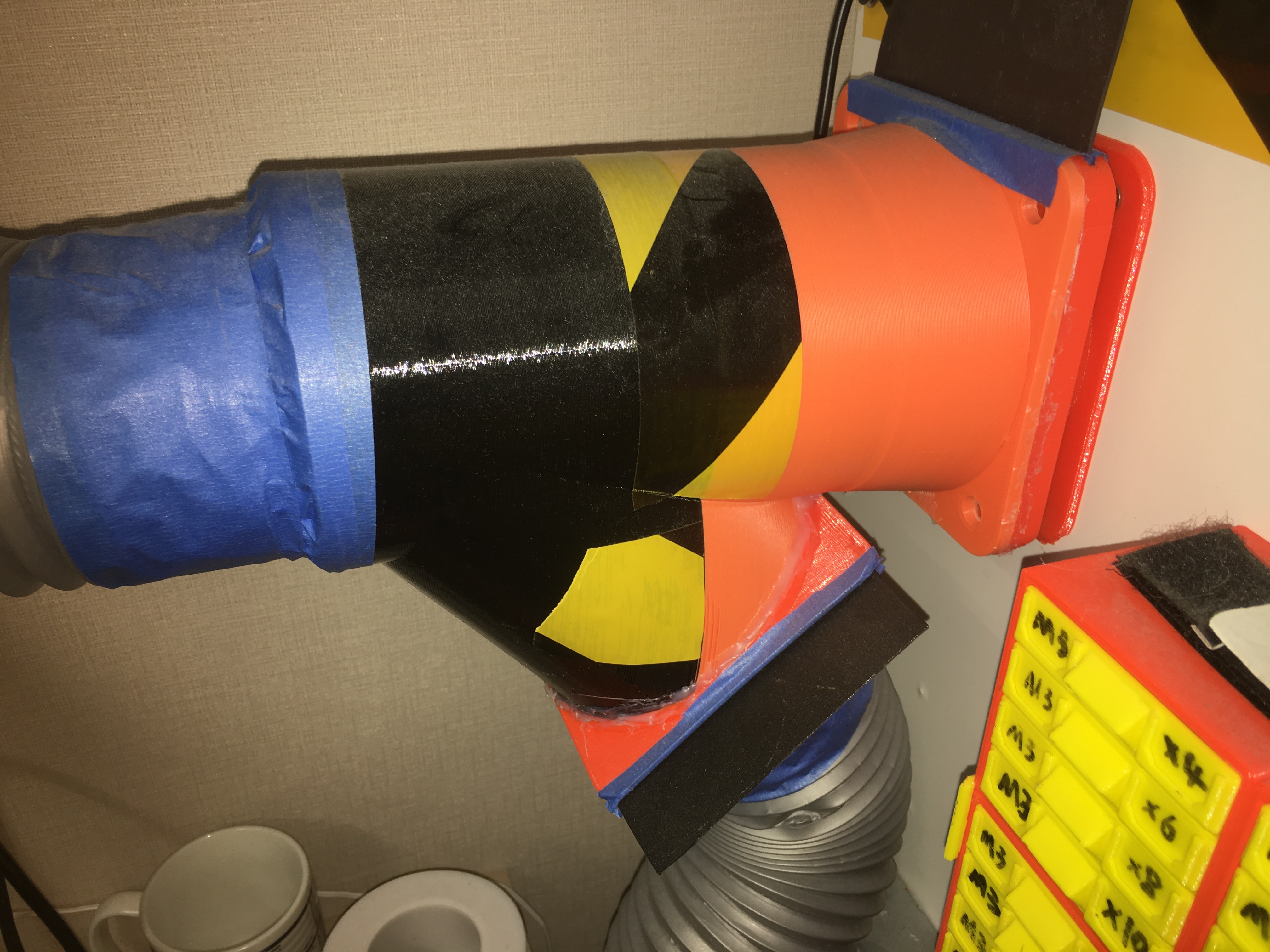 IKEA enclosure ventilation mount with cutoff holes by Jim.Lee