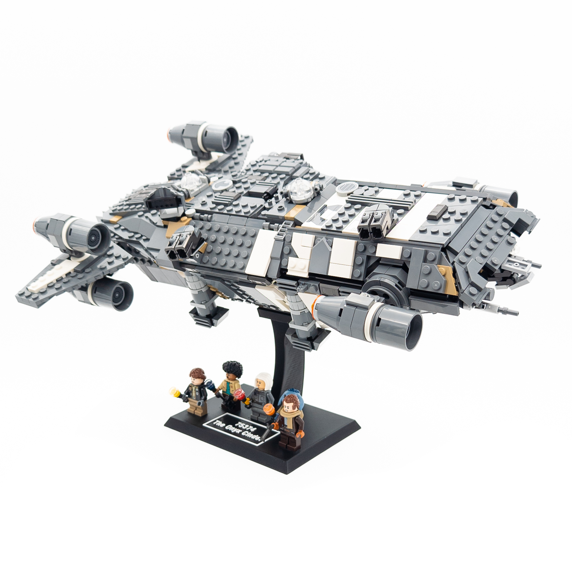 Display Stand for LEGO Star Wars 75374 The Onyx Cinder | Skeleton Crew ...