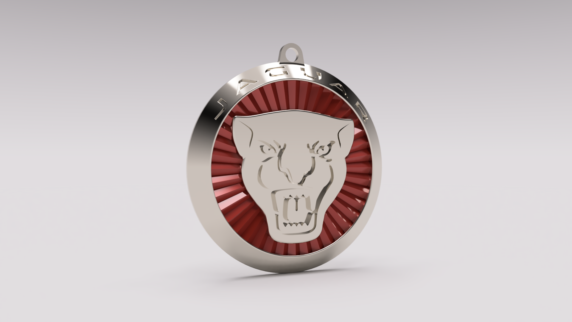 Miniatura 3 do modelo 3D Jaguar keychain