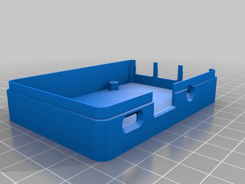 Miniatura 6 do modelo 3D Simple Raspberry PI 3 Case for AIO Computer