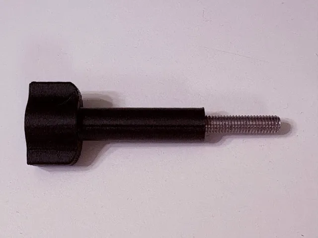 DJI-style action camera thumb screw