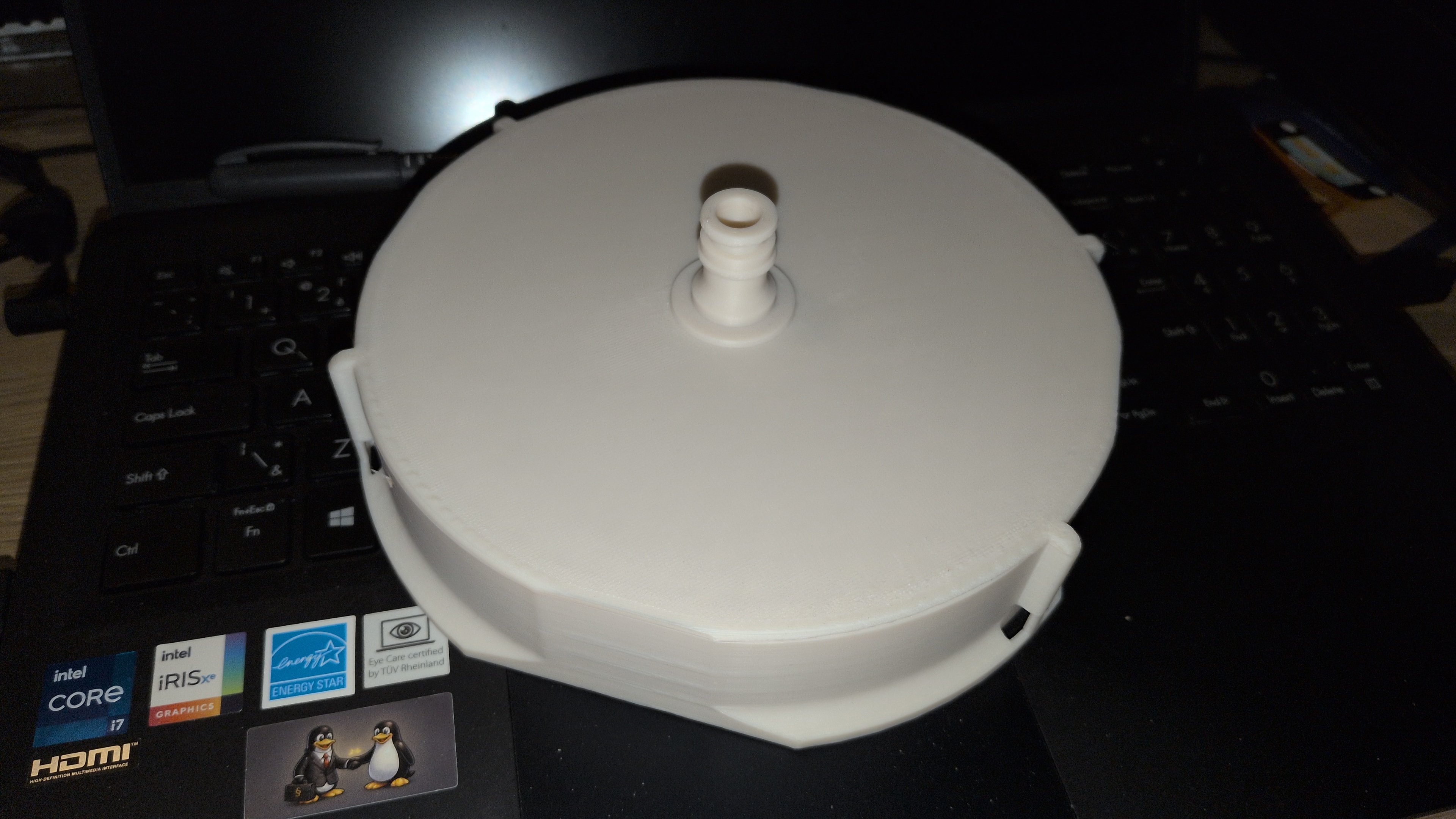 IBC Container DN150 Lid with 1/2" connector