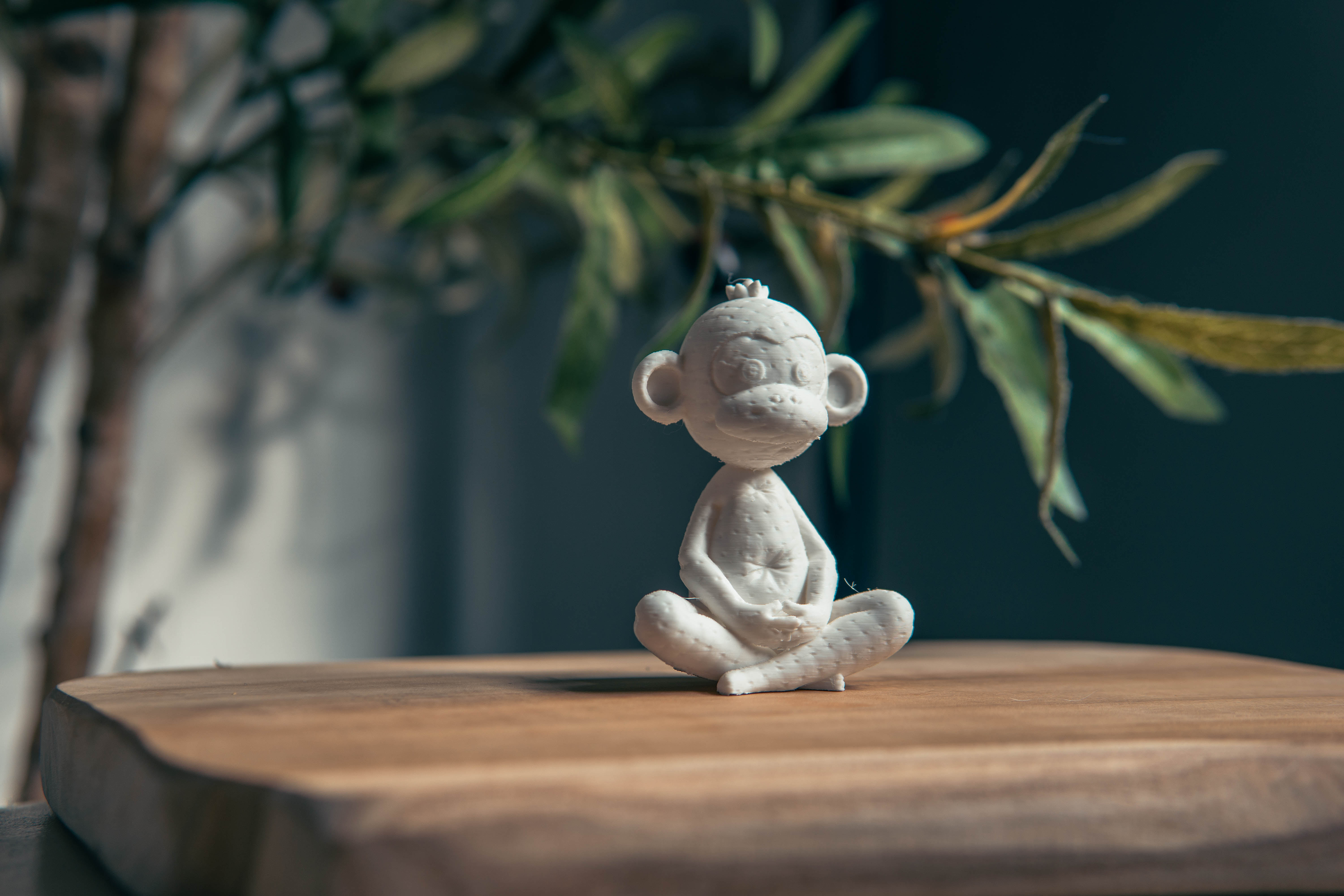 Miniatura 4 do modelo 3D Knitted Meditating Monkey