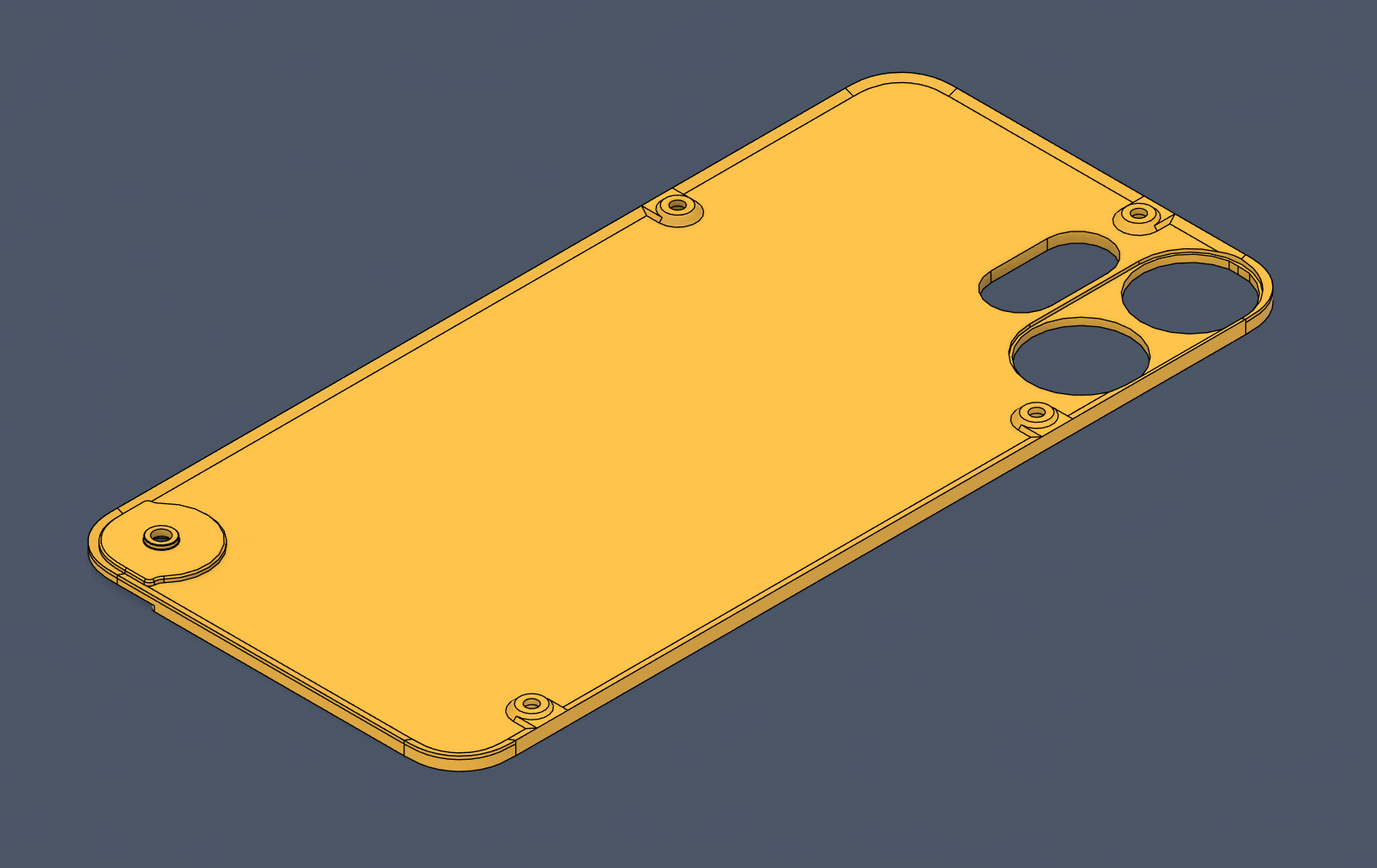CMF Phone 2 Pro - A better template V1 3D model thumbnail