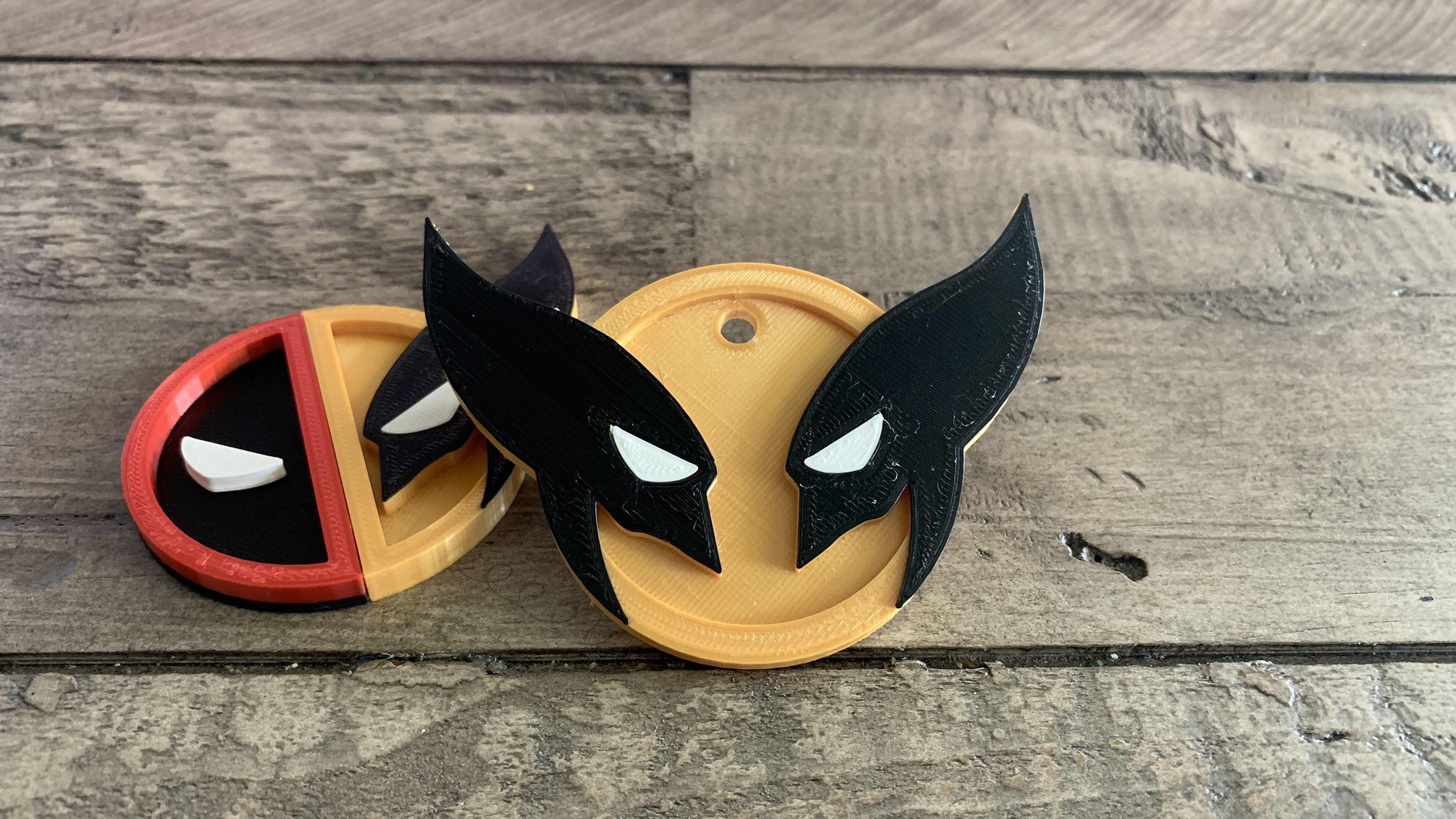 Miniatura 2 do modelo 3D Wolverine keychain