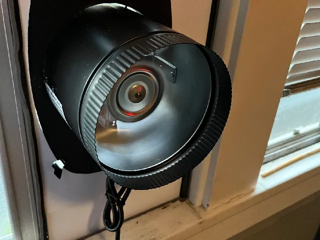 Portable AC window slider fan adapter