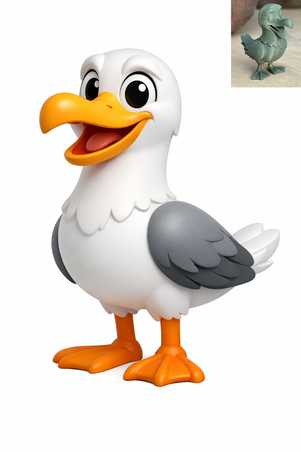 Cartoon Seagull