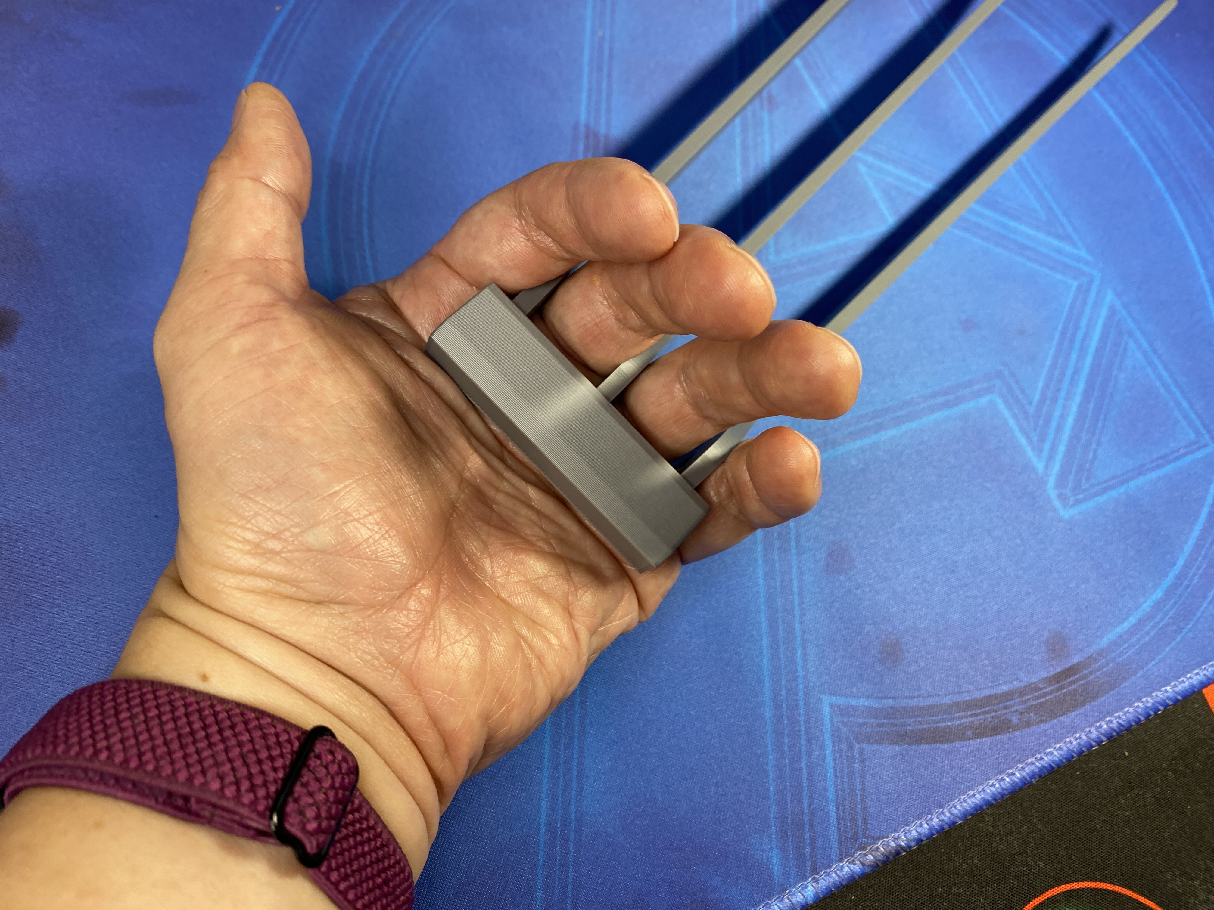 Miniatura 4 do modelo 3D Wolverine Claws