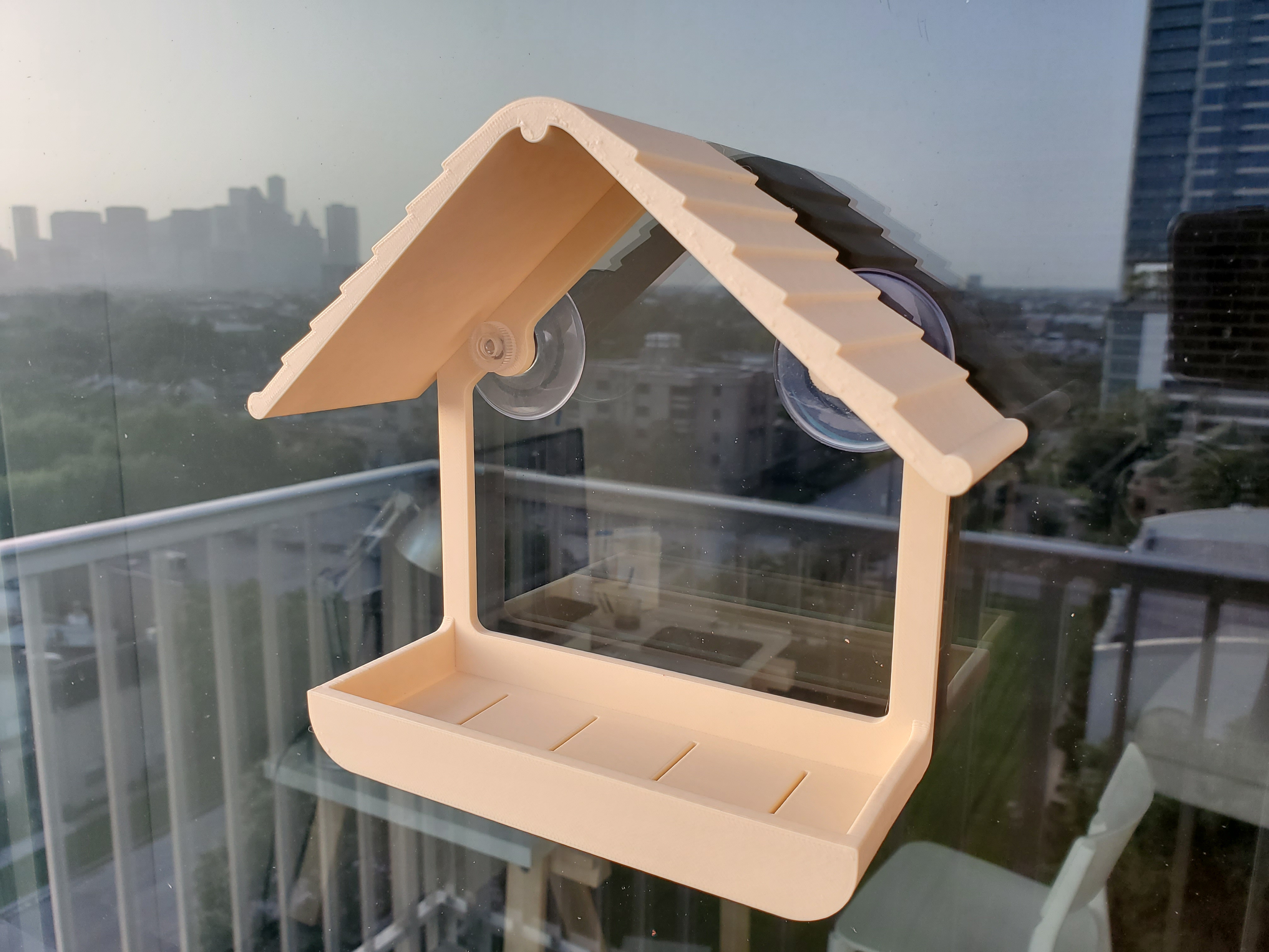 Window Bird Feeder #1 (FreeCAD)