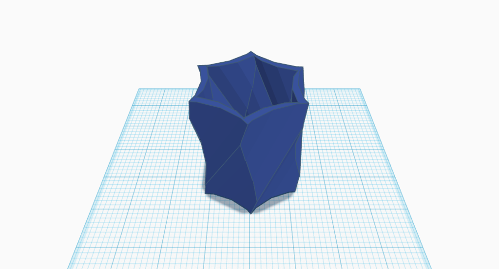 Hexagonal Vase