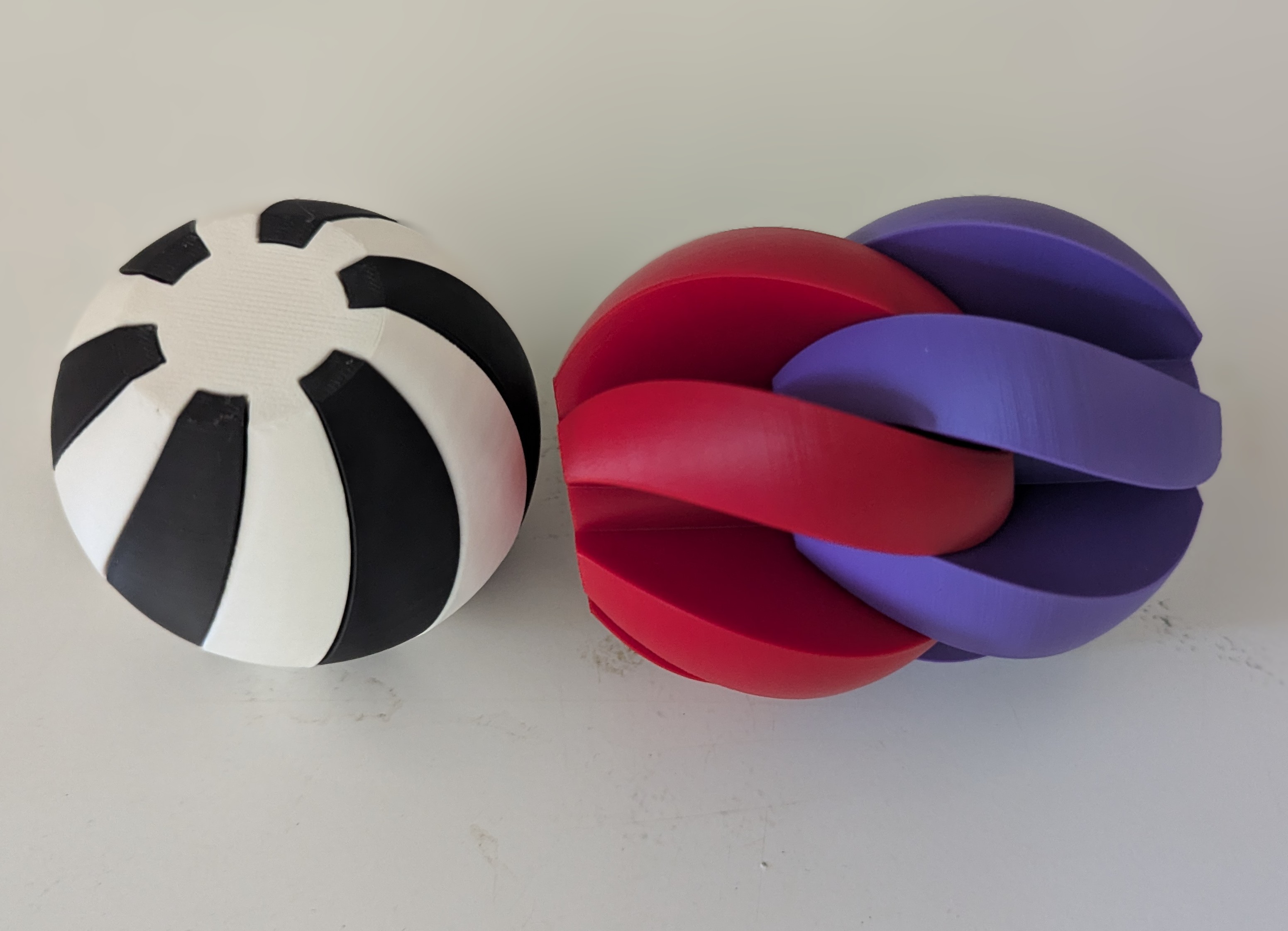 Easy Print Spiral Fidget 3D model thumbnail
